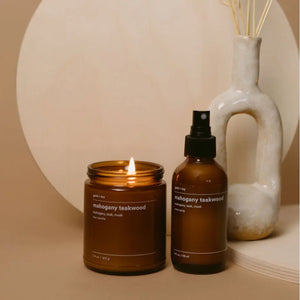 Mahogany teakwood room spray by gold + ivy, Southern food gift detail photo 2