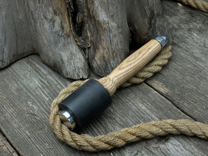 Mallet with Nylon Head, 350 g (12.35 oz) detail view by Sharky Forged Steel Tools