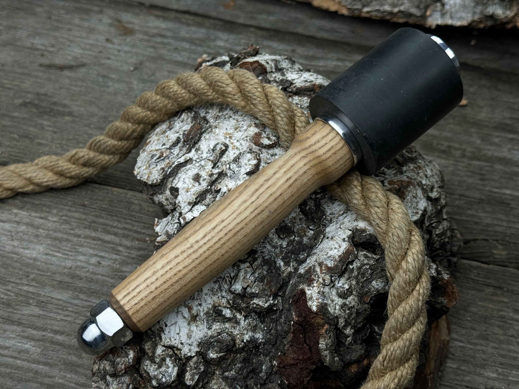 Mallet with Nylon Head, 350 g (12.35 oz) by Sharky Forged Steel Tools
