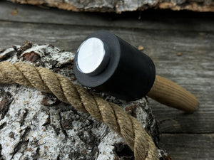 Mallet with Nylon Head, 350 g (12.35 oz) detail view by Sharky Forged Steel Tools