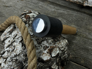 Mallet with Nylon Head, 350 g (12.35 oz) detail view by Sharky Forged Steel Tools