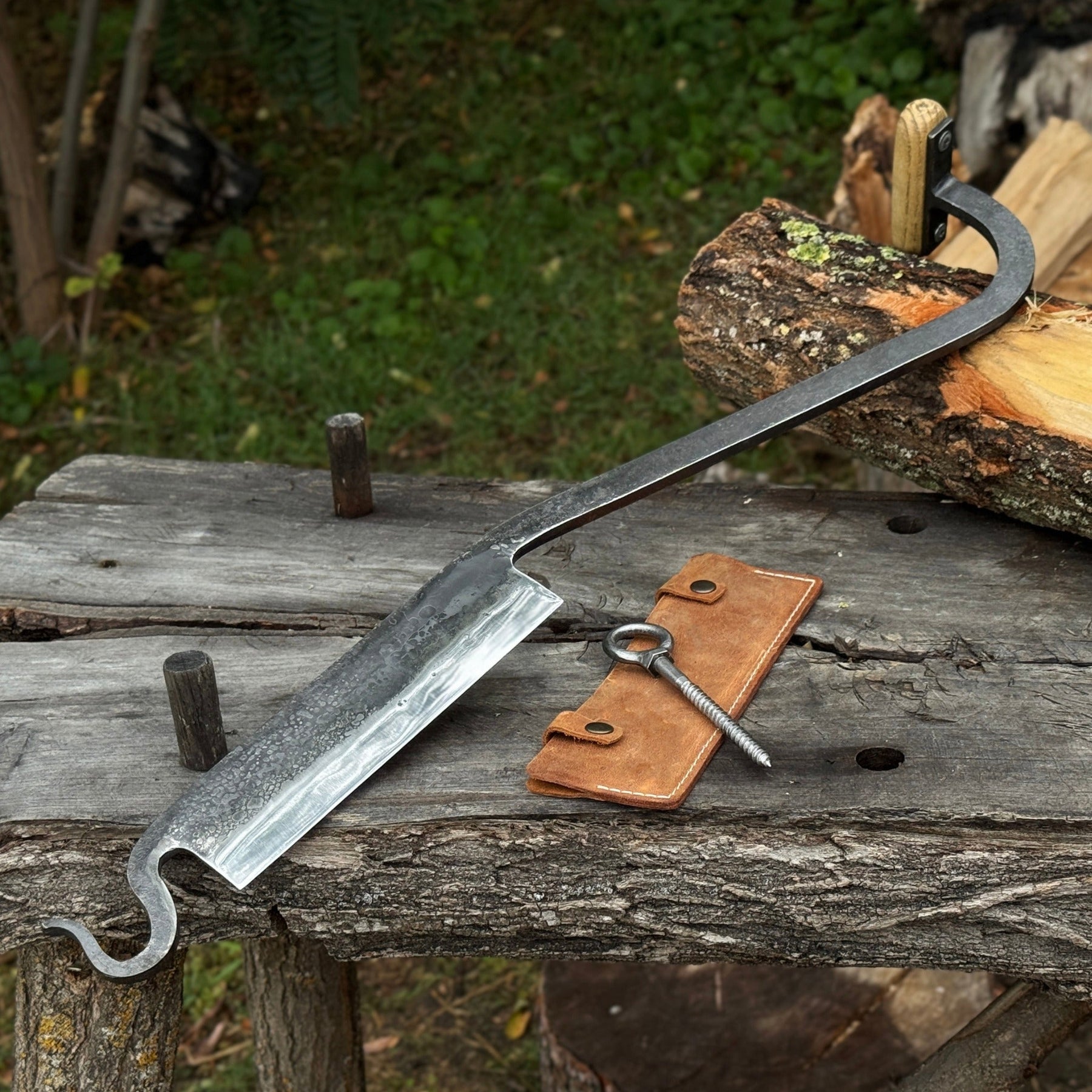 Medium Stock Knife - Cloggers knife by Sharky Forged Steel Tools