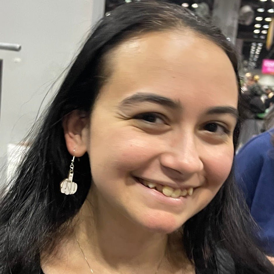Middle Finger Wooden Dangle Earrings | Funny Rude Jewelry