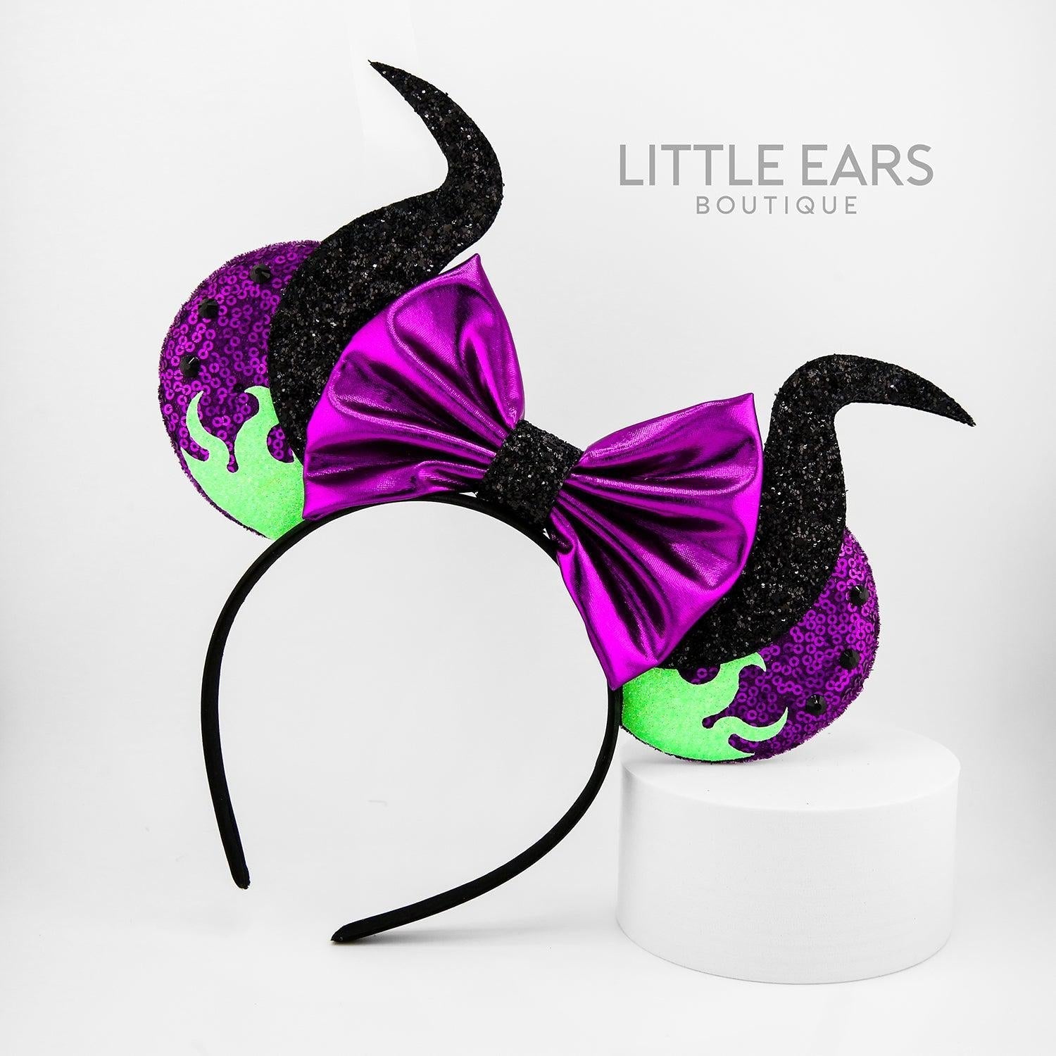 Mistress of All Evil Glitter Ears by Little Ears Boutique, travel planning service detail photo 4