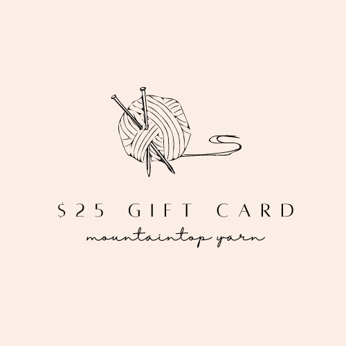 Gift Card detail view 2 by Mountaintop Yarn