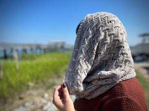 Adrastea Infinity Snood Digital Pattern detail view 5 by Mountaintop Yarn