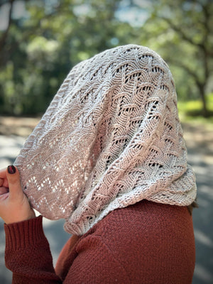 Adrastea Infinity Snood Digital Pattern detail view 6 by Mountaintop Yarn