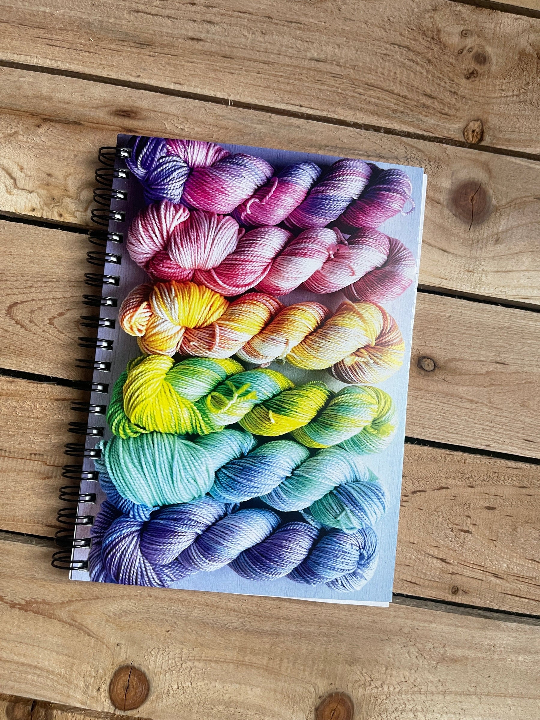 Cotton Candy Sunset Notebook Notebooks by Mountaintop Yarn