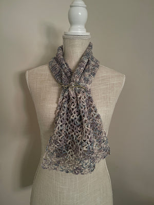 French Scarf Crochet Pattern detail view 2 by Mountaintop Yarn