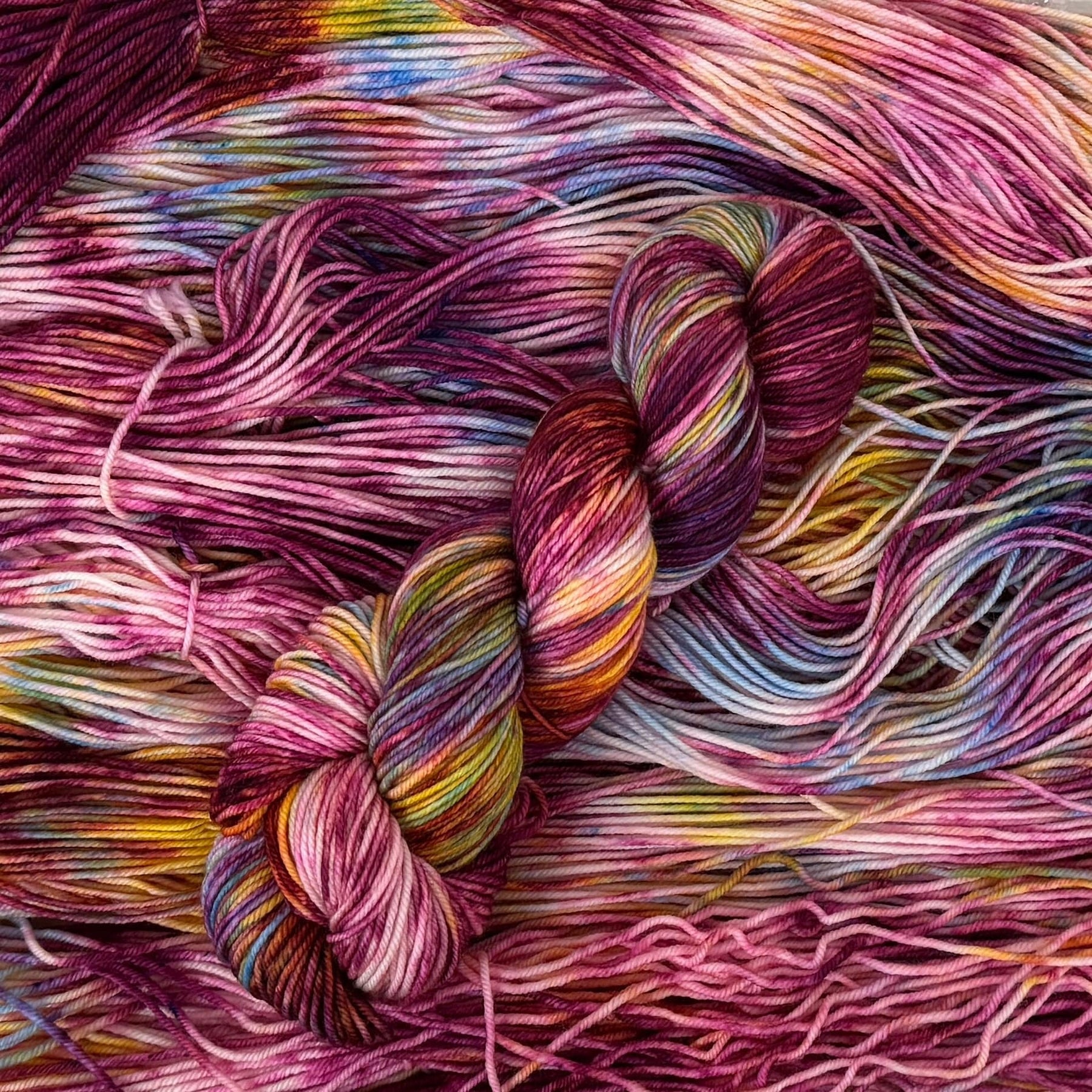 Glass Gem Corn Yarn by Mountaintop Yarn