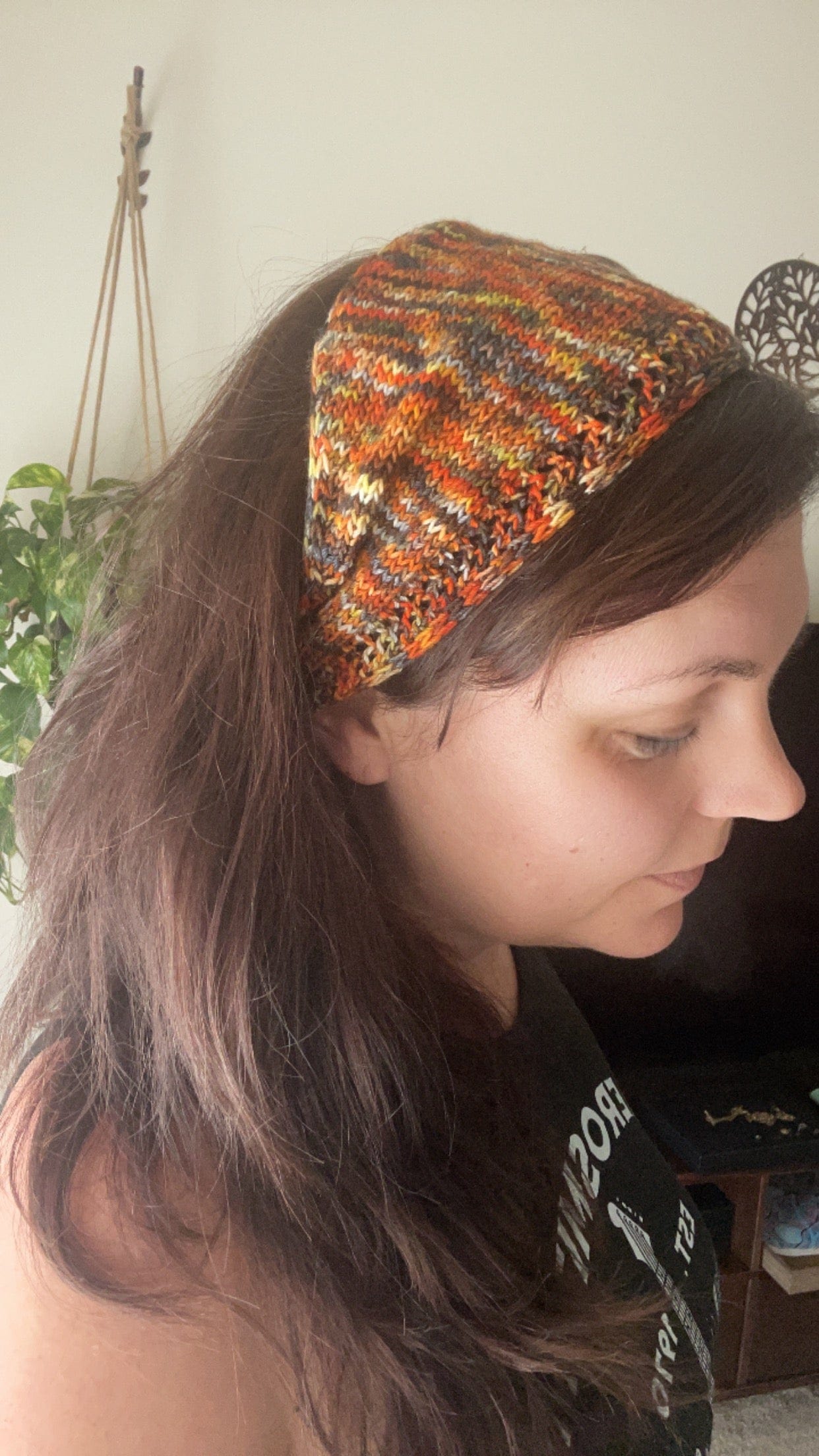Ingrid Bandana Pattern Digital Pattern detail view 3 by Mountaintop Yarn