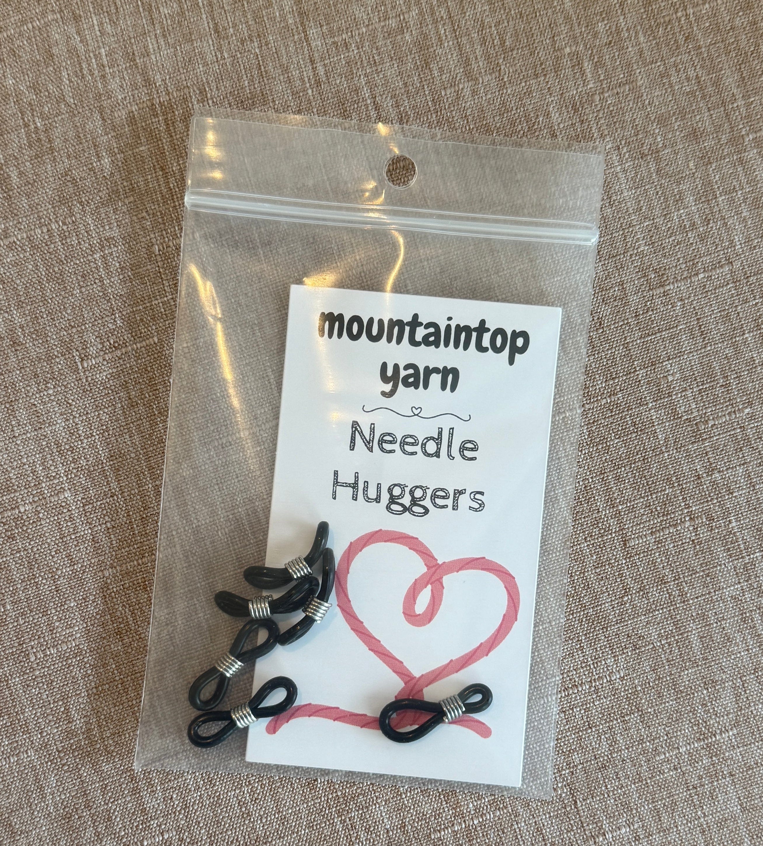 Needle Huggers detail view 2 by Mountaintop Yarn