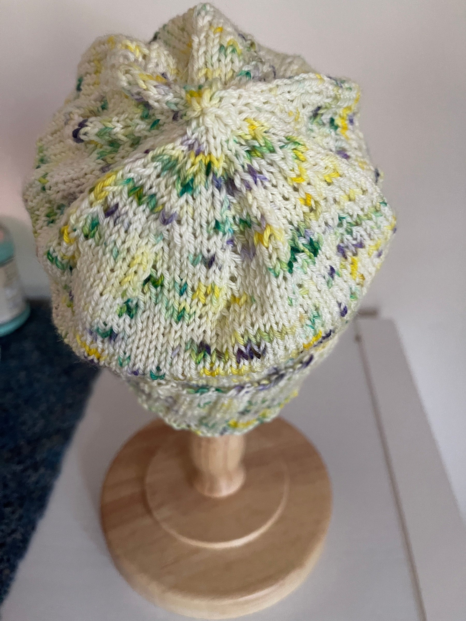 Slouchy Baby Hat detail view 2 by Mountaintop Yarn