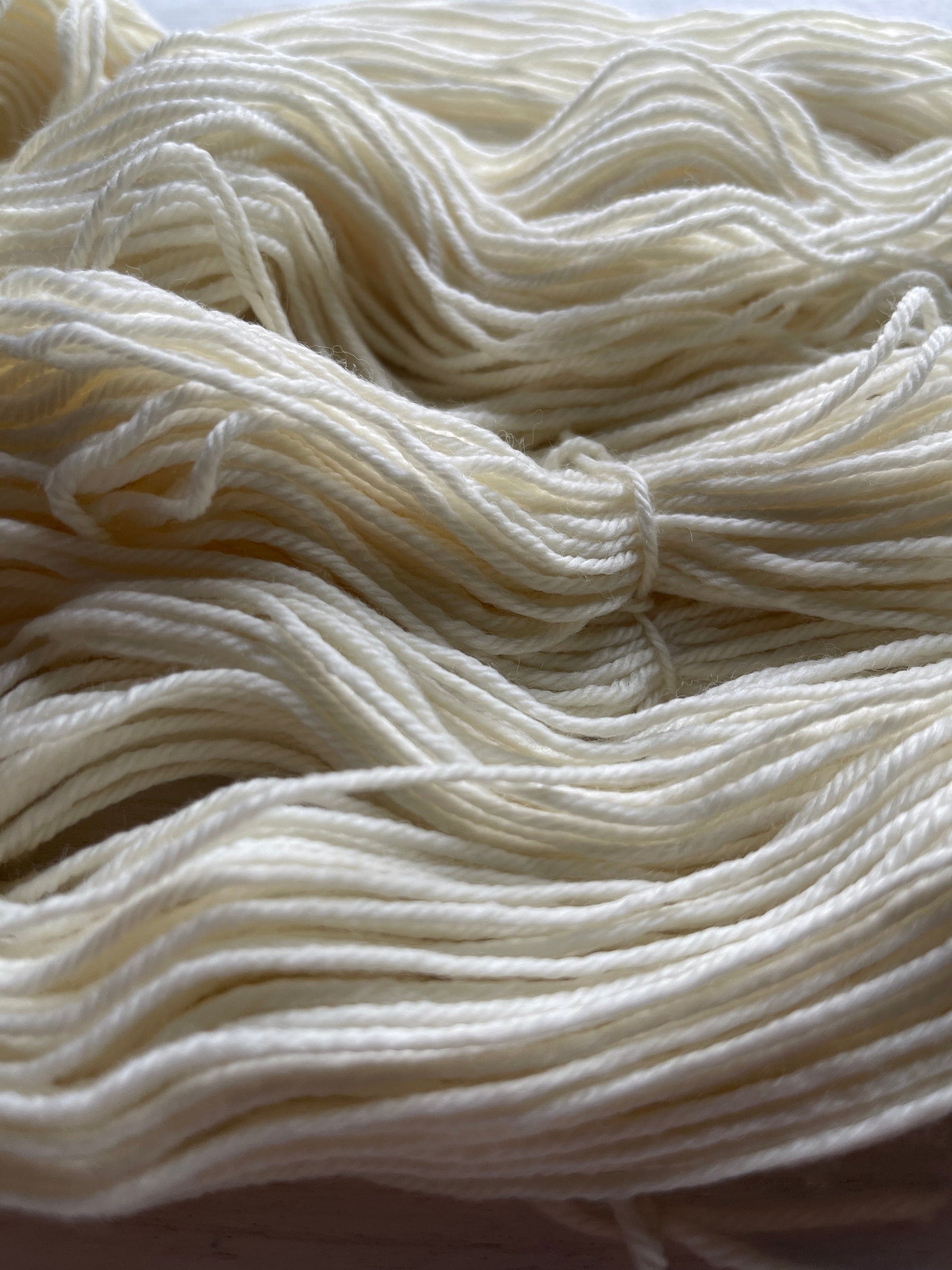 Snowy Yarn by Mountaintop Yarn