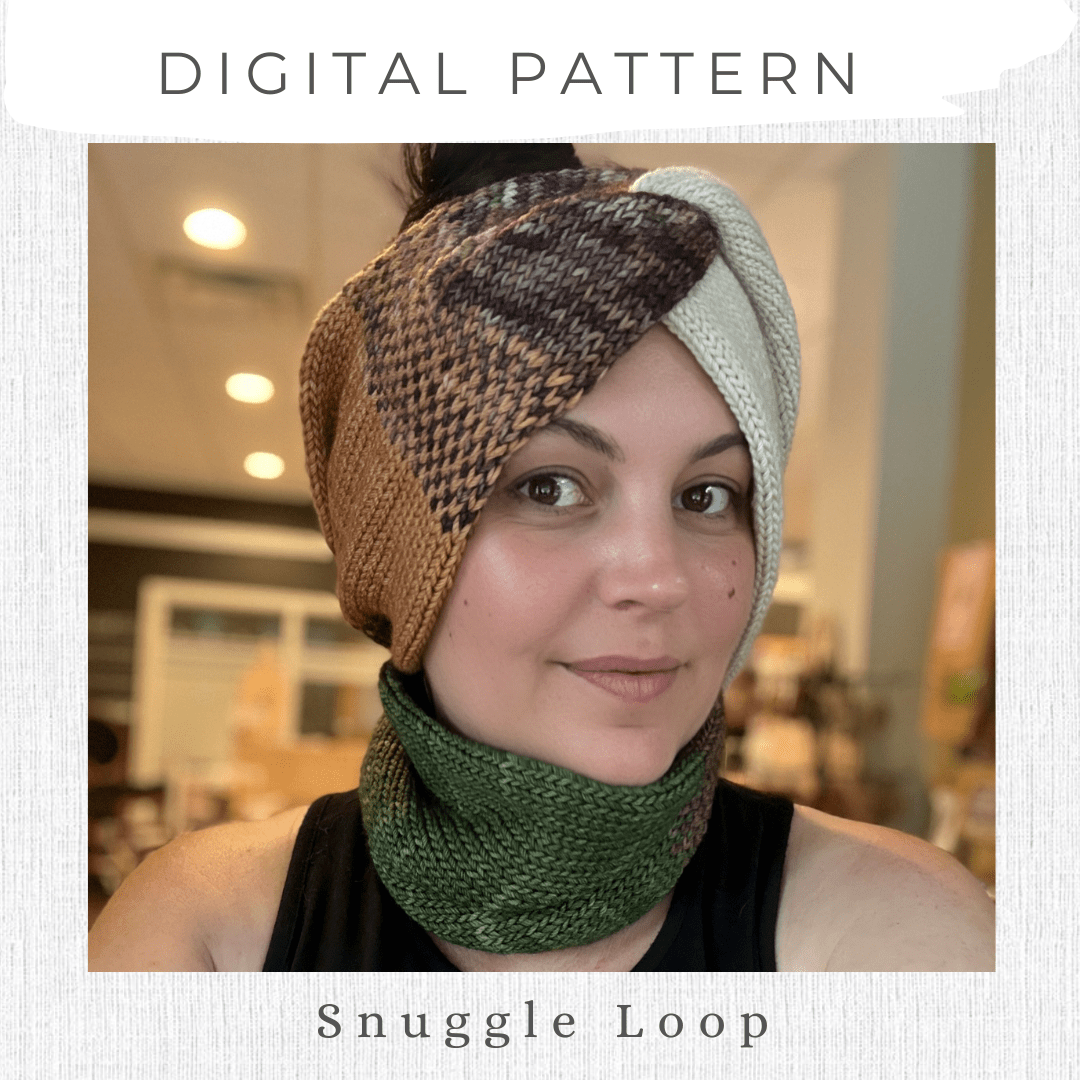 Snuggle Loop Digital Knitting Pattern Digital Patterns by Mountaintop Yarn