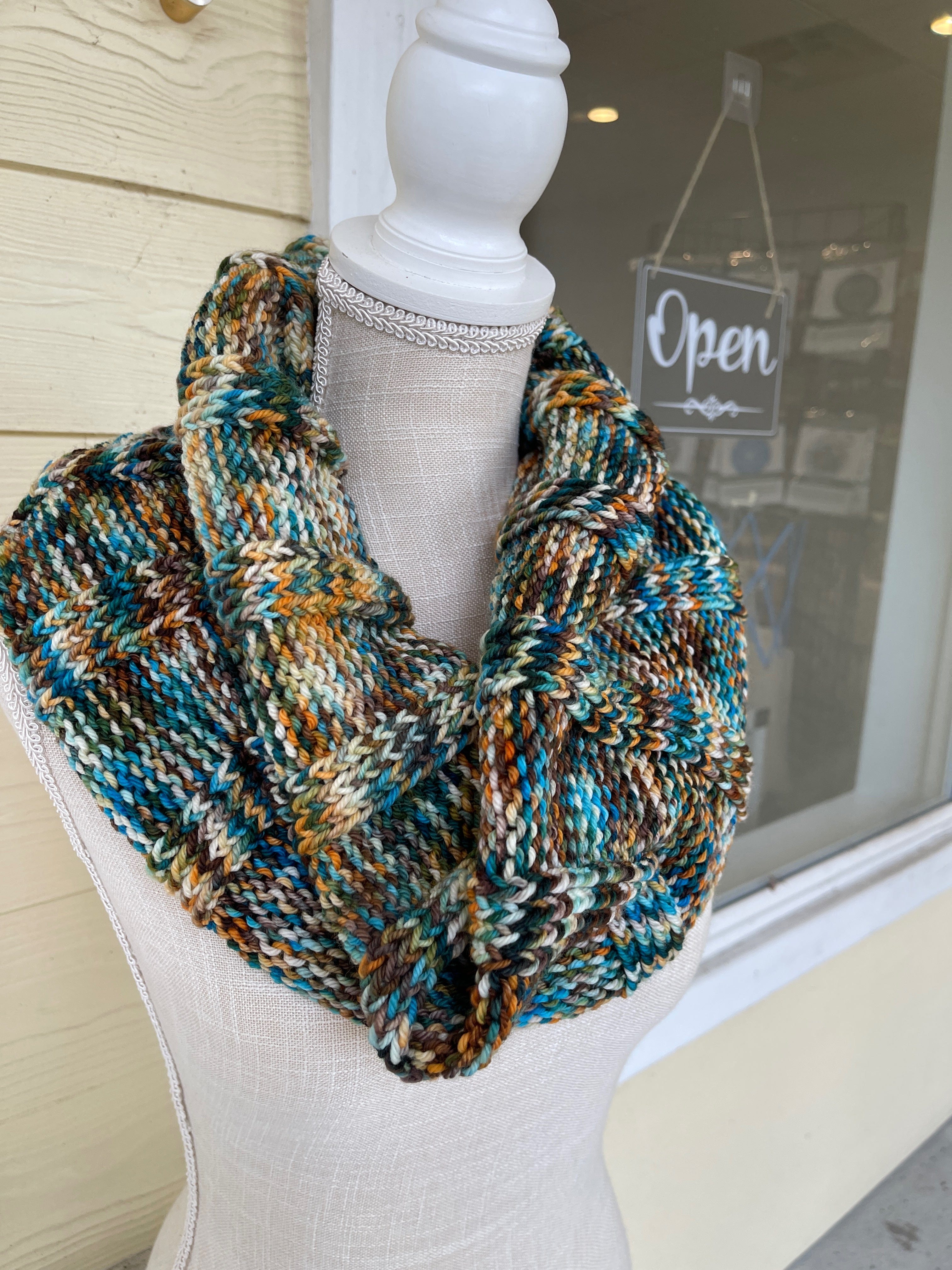 Tina Cowl Digital Pattern Digital Patterns by Mountaintop Yarn