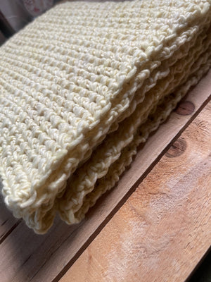 Woodland Whisper Scarf Crochet Pattern detail view 2 by Mountaintop Yarn