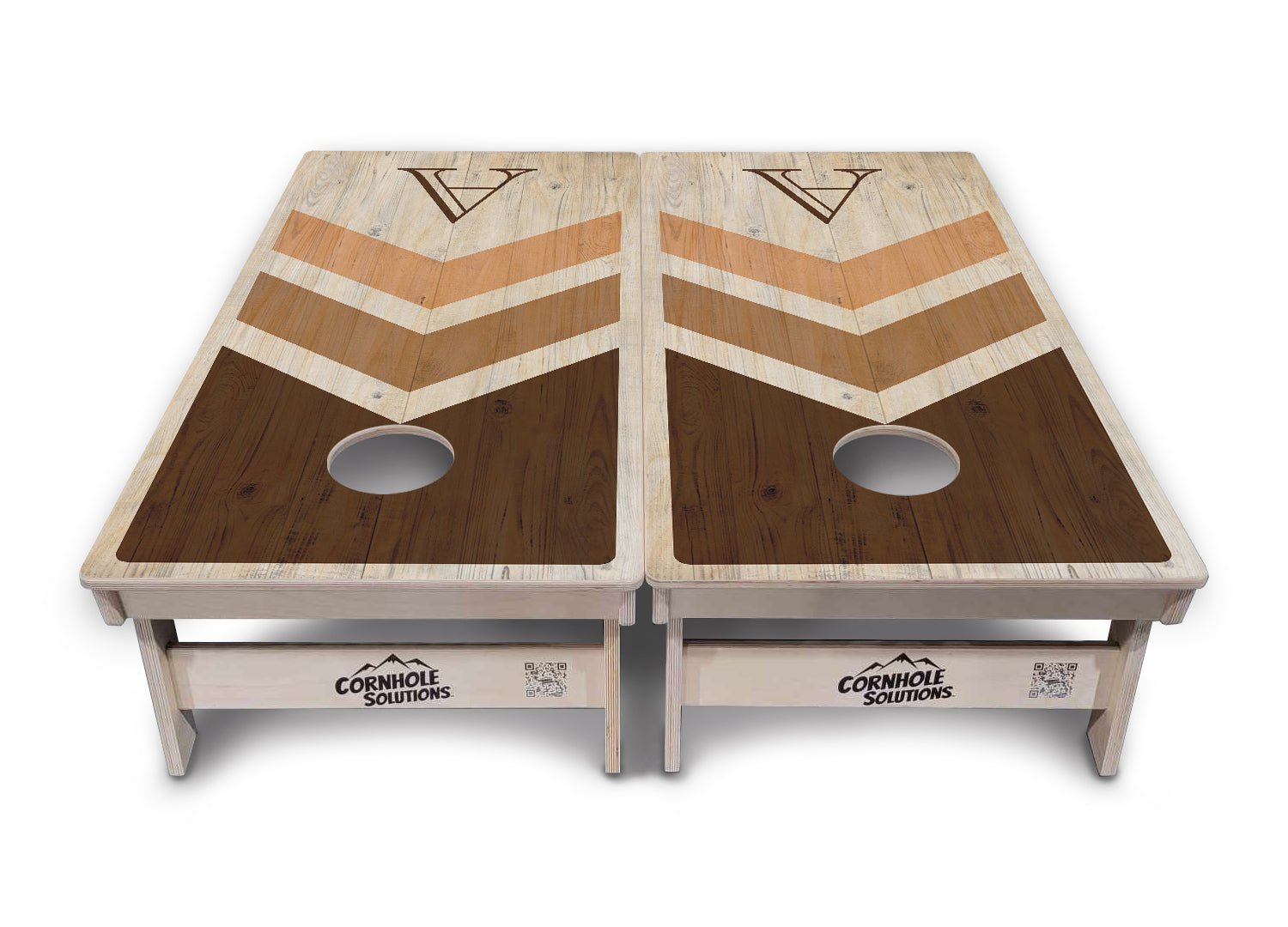 Natural Wedding Arrows - Cornhole Boards - Tournament Series