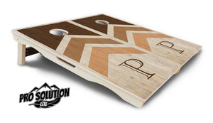 Natural Wedding Arrows - Cornhole Boards - Pro Lite Series