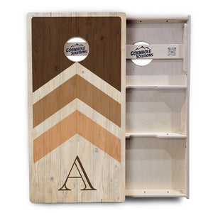 Natural Wedding Arrows - Cornhole Boards - Tournament Series