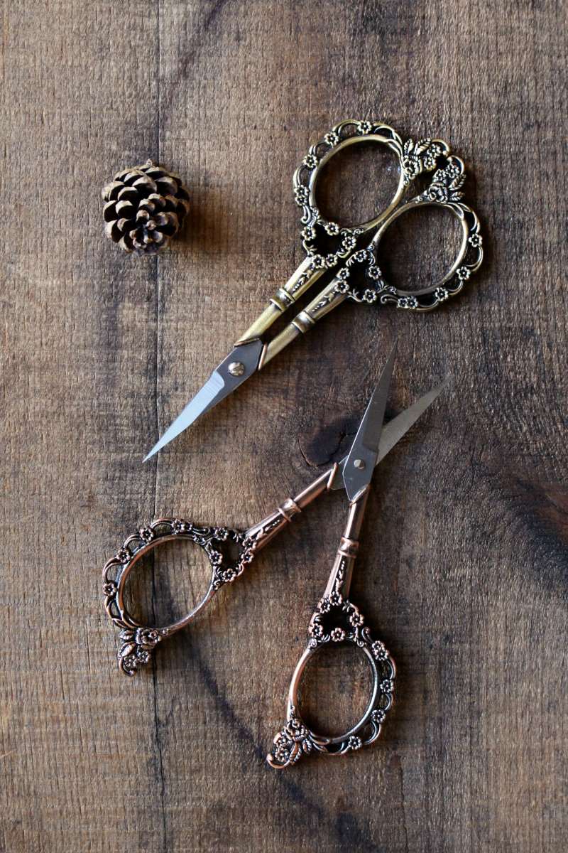 Victorian Scrollwork Scissors Craft Scissors by Mountaintop Yarn