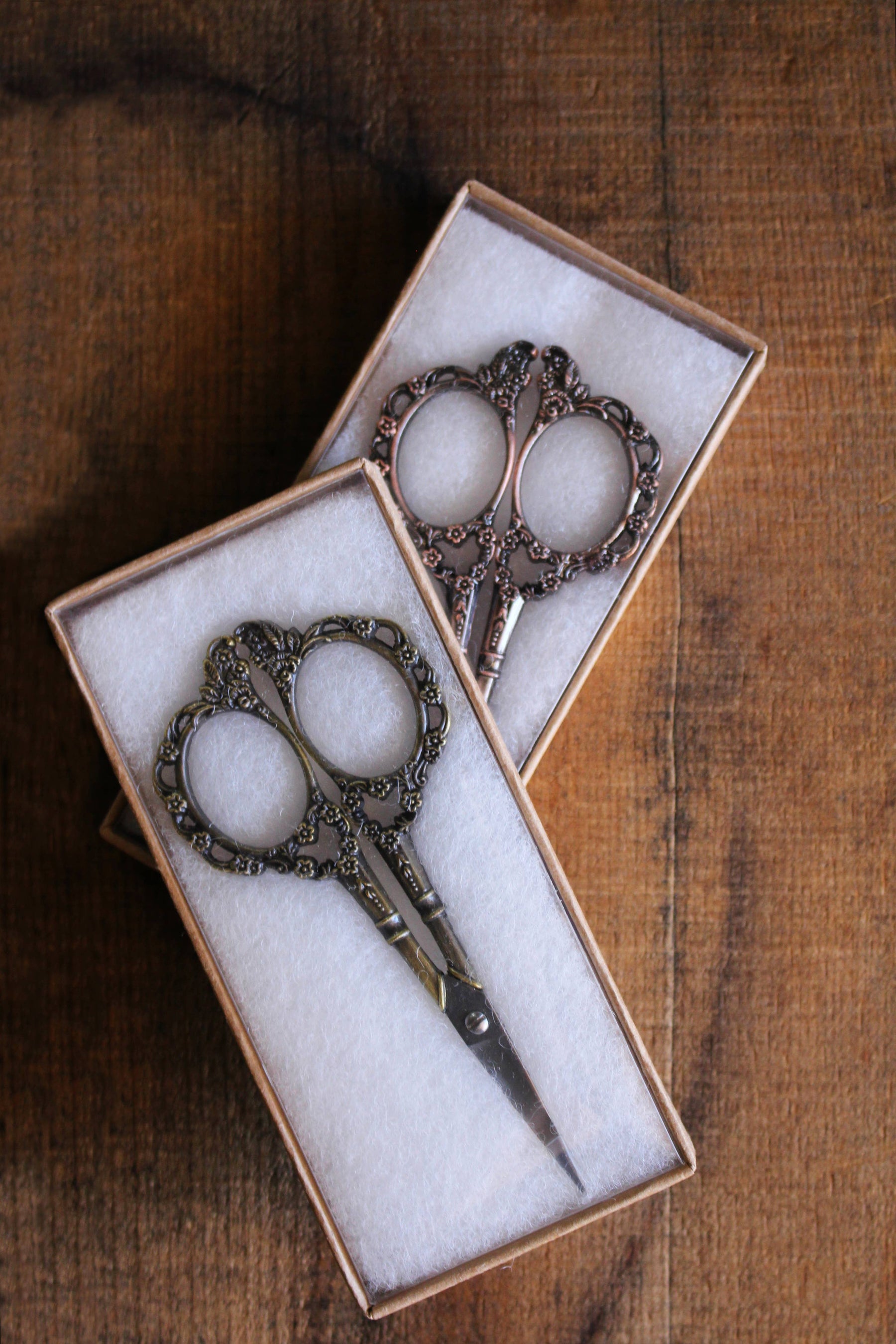 Victorian Scrollwork Scissors detail view 4 by Mountaintop Yarn