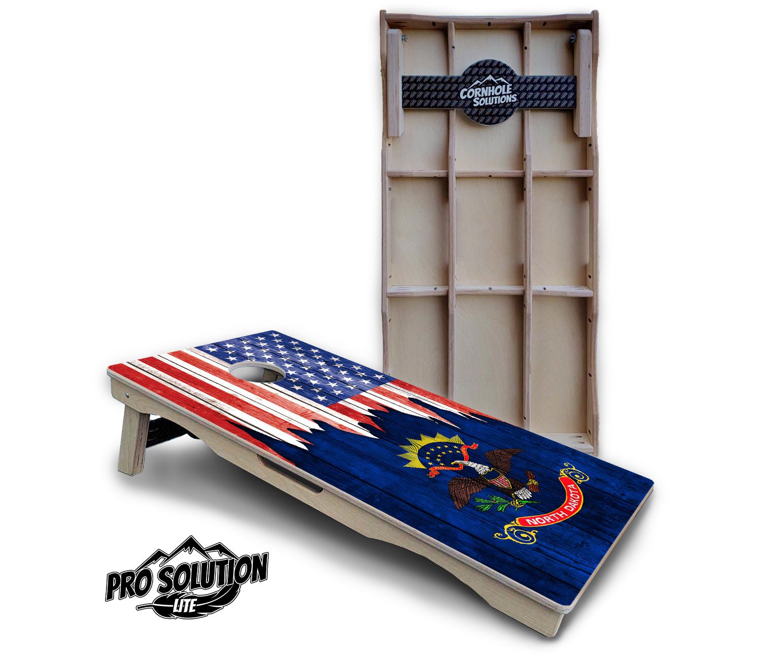 State Flag Designs New Mexico to South Carolina Cornhole Boards - Pro Solution Lite Series