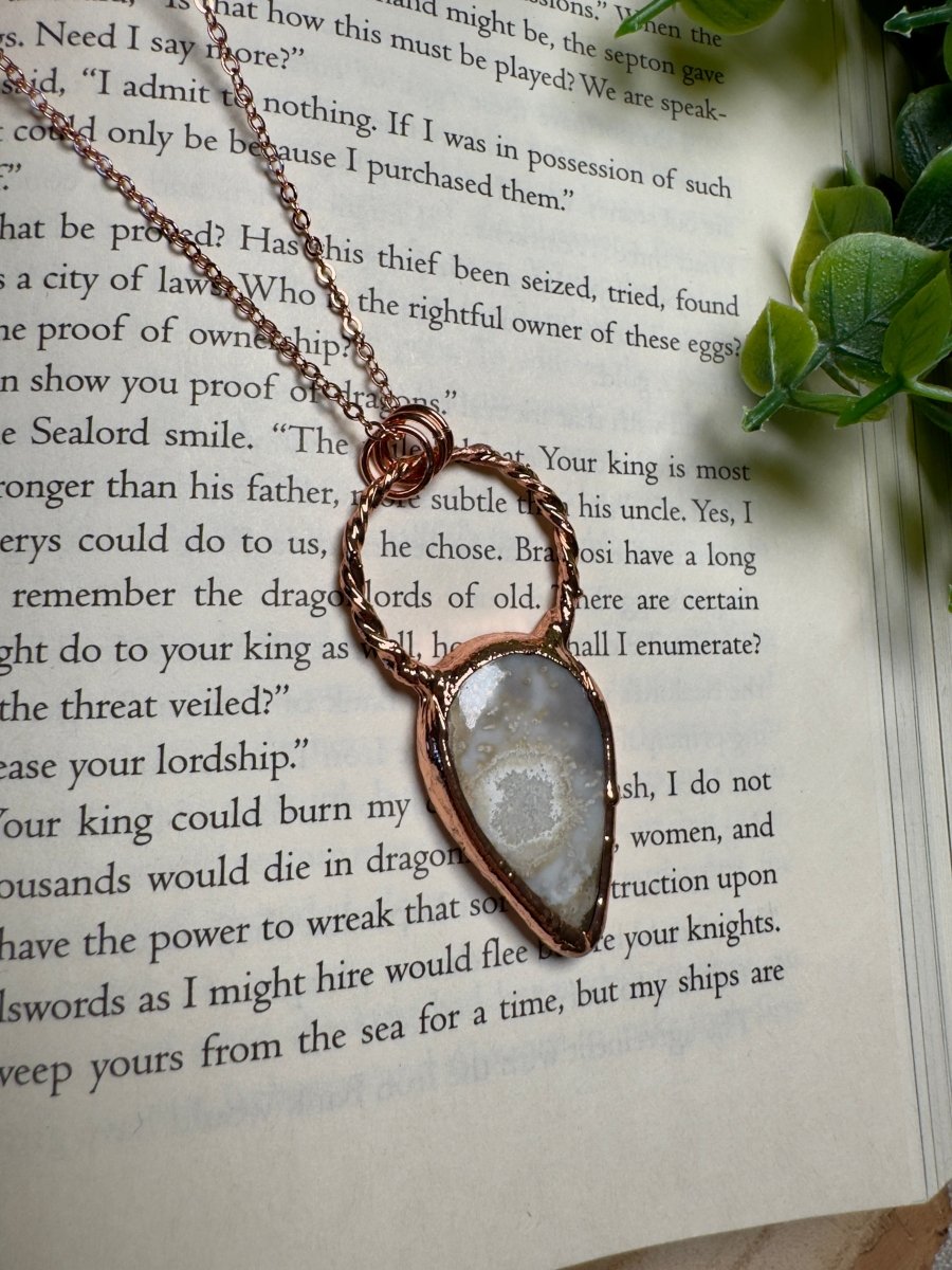 Ocean Jasper Necklace by Copper Ashes