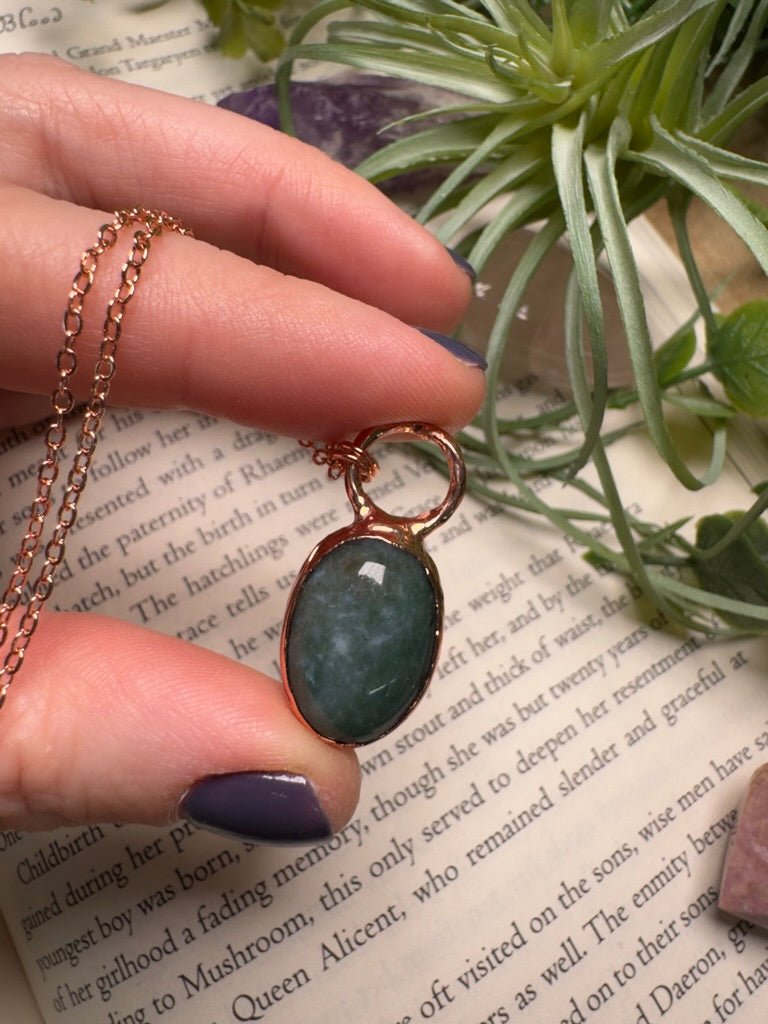 Ocean Jasper Necklace by Copper Ashes