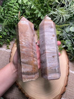 Ocean Jasper Tower detail view by Copper Ashes