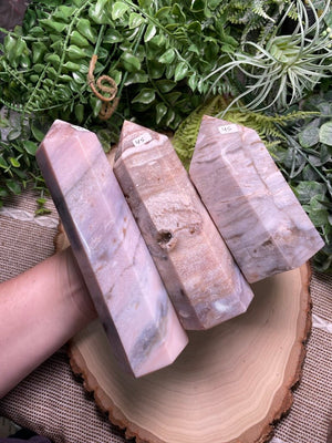 Ocean Jasper Tower detail view by Copper Ashes