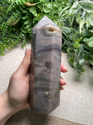 Ocean Jasper Tower detail view by Copper Ashes