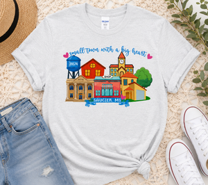 Custom ZIP Code Hometown Graphic Tee