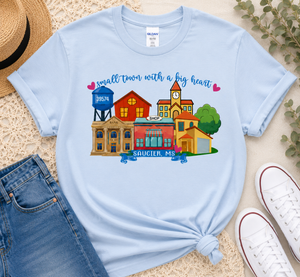 Custom ZIP Code Hometown Graphic Tee
