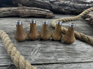 Palm Grip Handles for Wood Carving Tools (Set of 5), 6 cm (2.36 in) detail view by Sharky Forged Steel Tools