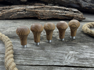Palm Grip Handles for Wood Carving Tools (Set of 5), 6 cm (2.36 in) detail view by Sharky Forged Steel Tools