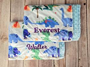 Personalized Baby/Toddler Blanket detail view by EverLee Creations