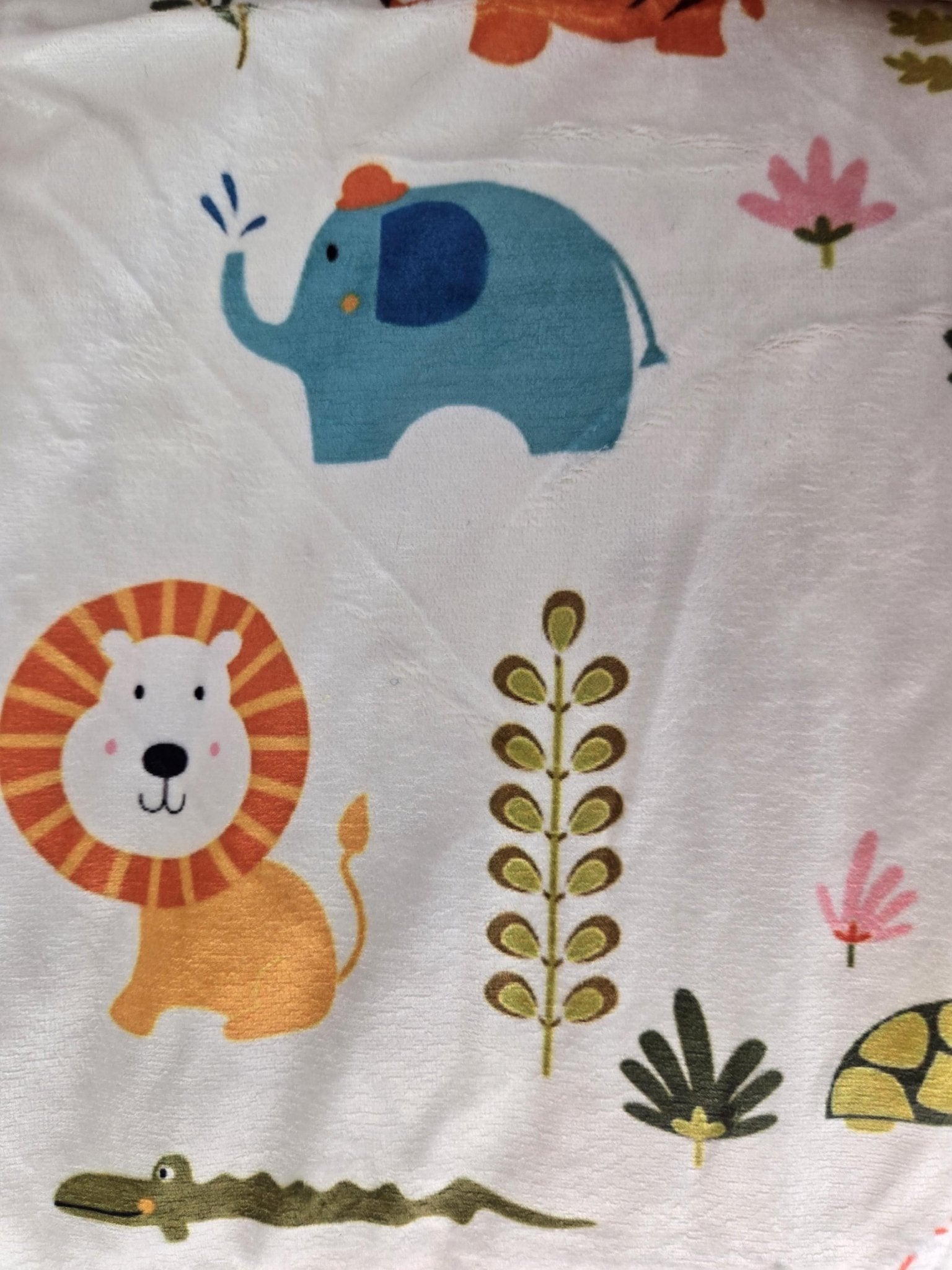 Personalized Baby/Toddler Blanket detail view by EverLee Creations