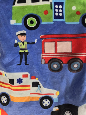 Personalized Baby/Toddler Blanket detail view by EverLee Creations