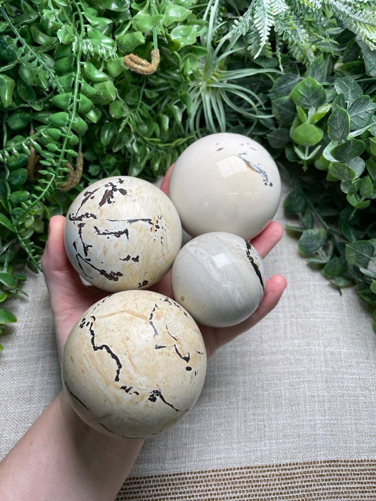 Picture Jasper Sphere detail view by Copper Ashes