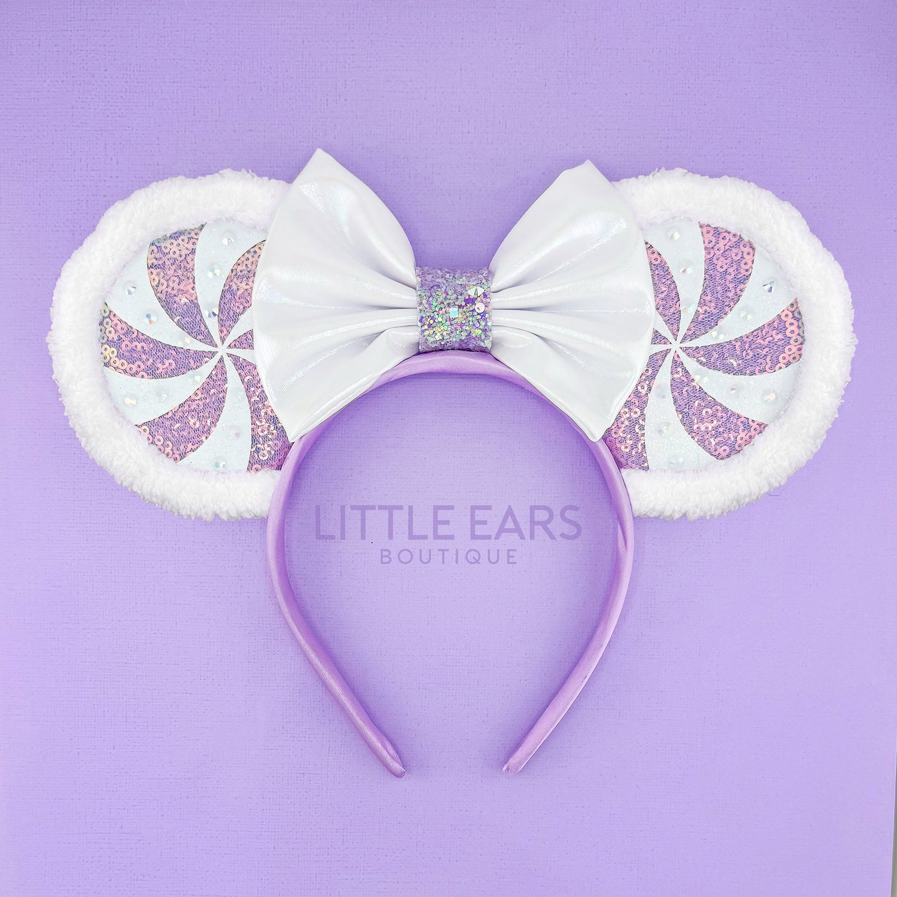 Pink Candycane Ears by Little Ears Boutique, Southern food gift detail photo 2