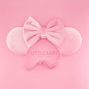 Pink Velvet Mommy & Me Ears by Little Ears Boutique, travel planning service detail photo 2