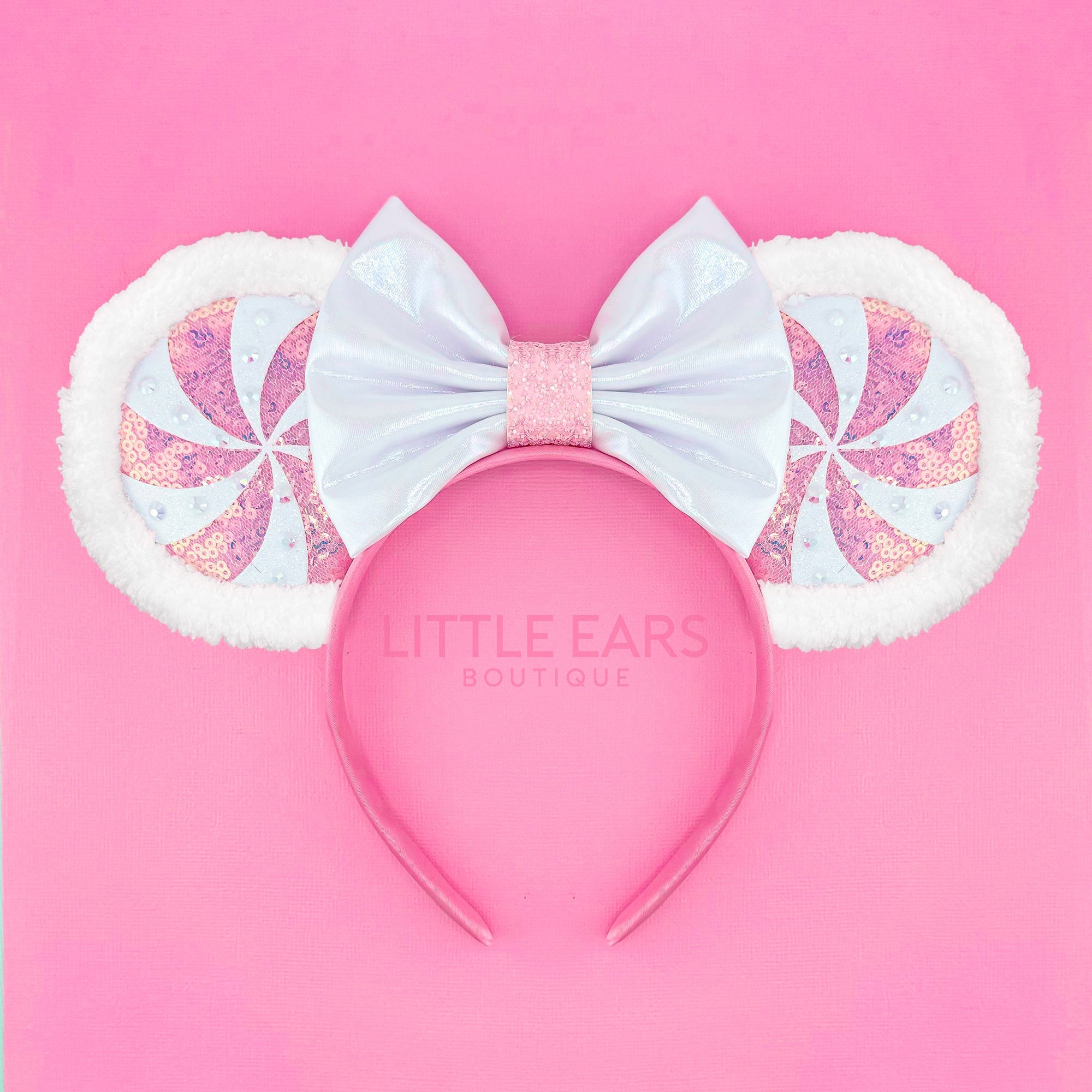 Pink Candycane Ears by Little Ears Boutique, Southern food gift main product photo