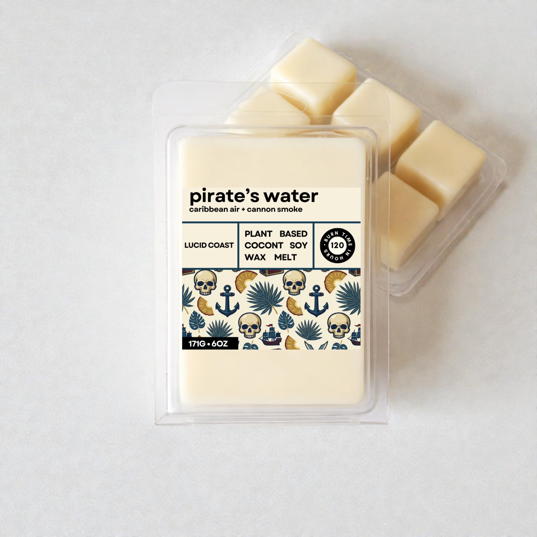 Pirate's Water Wax Melt by Lucid Coast Co. product image 2