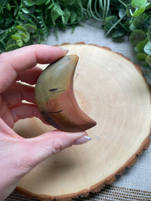 Polychrome Jasper Moon by Copper Ashes