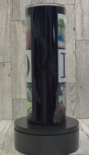 Personalized Father's Day 20 oz Skinny Tumbler