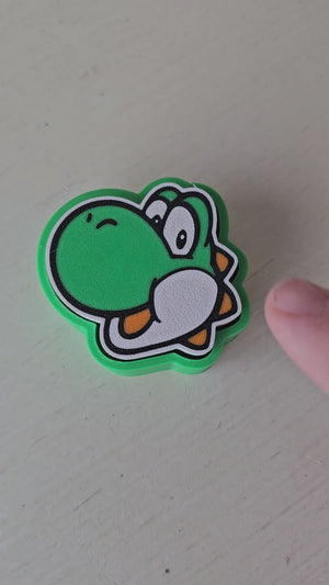 The Tween Space Retro Dino Fidget Clicker — Single Clicker | 3D Printed by The Tween Space, paper gift main product photo