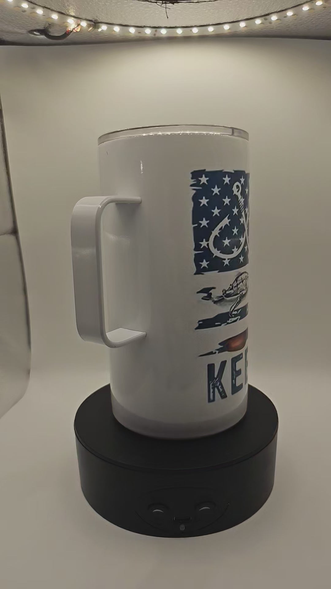 Keeping It Reel 20 oz Fishing Tumbler handmade by Orr'Iginal Creations in Mississippi