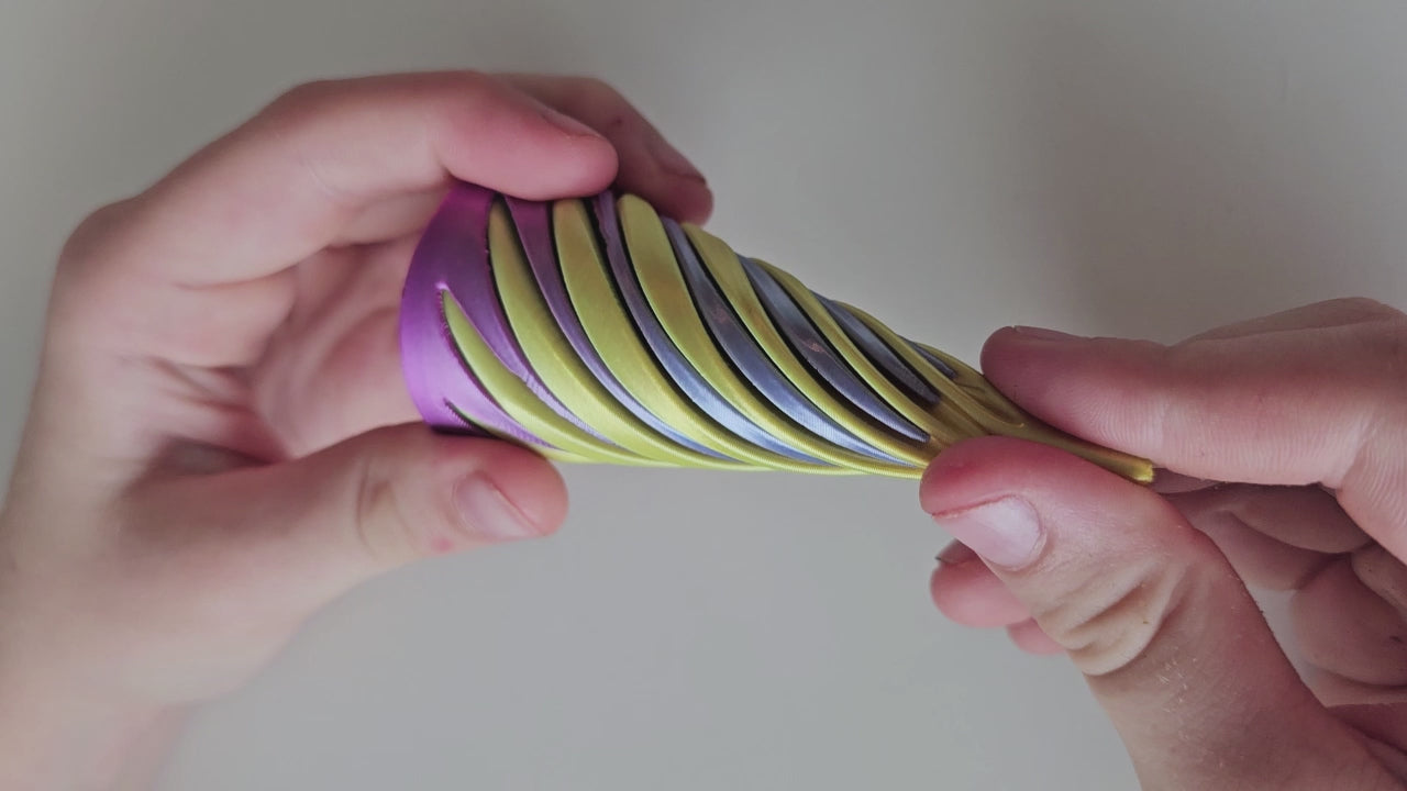 Swirl Cone Fidget Toy – Twisting Spiral Desk Fidget | Sensory Focus Tool for ADHD by The Tween Space, 3D printed gift detail photo 9