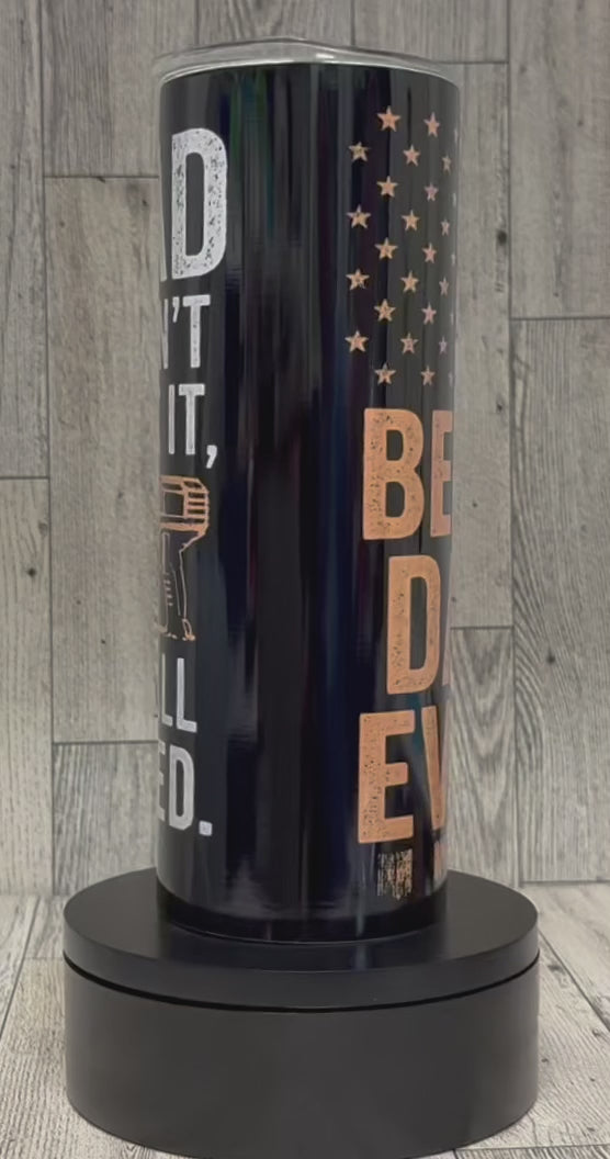 Personalized Father's Day 20 oz Skinny Tumbler
